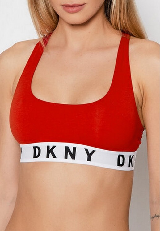 Бюстгальтер-топ DKNY Cozy Boyfriend DK4519 красный