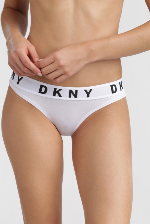Трусики слип DKNY Cozy Boyfriend DK4513 белый